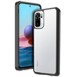 Θήκη για Xiaomi Redmi Note 10/10S, Fusion Hybrid, διαφανής / μαύρη