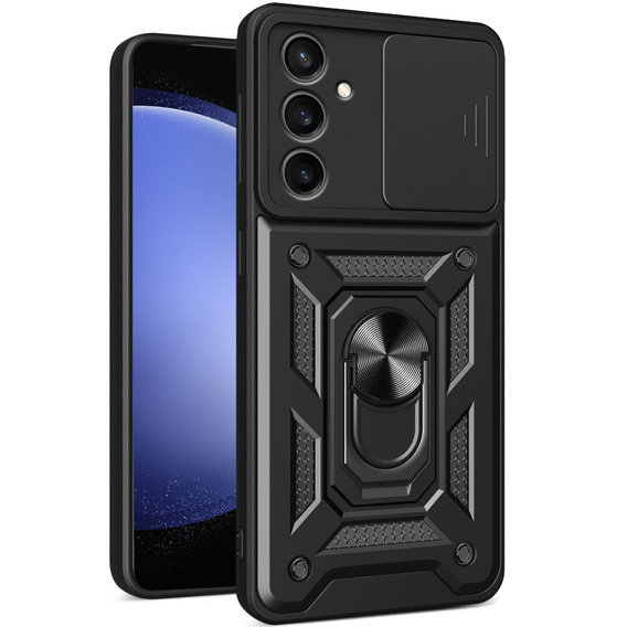 Θήκη για Samsung Galaxy S23 FE, CamShield Slide, μαύρο