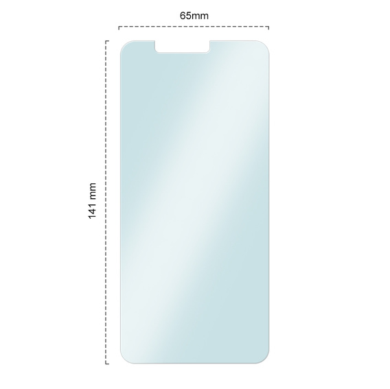 2x Μετριασμένο γυαλί για Xiaomi Redmi 7A, ERBORD 9H Hard Glass στην οθόνη