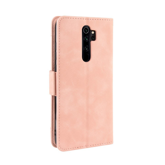 Θήκη με πτερύγιο για Xiaomi Redmi Note 8 Pro, Card Slot, ροζ