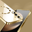 Θήκη για Samsung Galaxy A16, Electro MagSafe, χρυσή + Γυαλί για την οθόνη