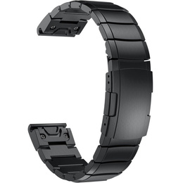 Βραχιόλι για Garmin Fenix 3/3HR/5X/6X/6X/6X PRO/7X, Μαύρο