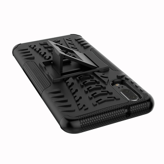 Θήκη για Huawei P20, Tire Armor, μαύρη