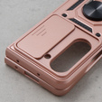 Θήκη για Samsung Galaxy Z Fold5 5G, CamShield Slide, ροζ rose gold
