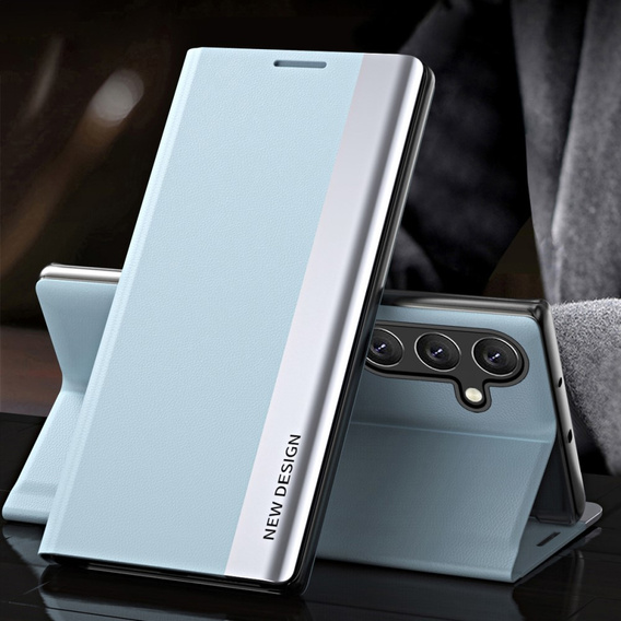 Θήκη με πτερύγιο για Samsung Galaxy M34, Side Magnetic, μπλε