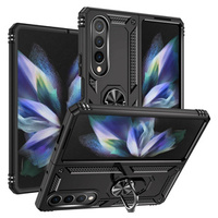 θωρακισμένη θήκη για Samsung Galaxy Z Fold 4 5G, Nox Case Ring, μαύρη