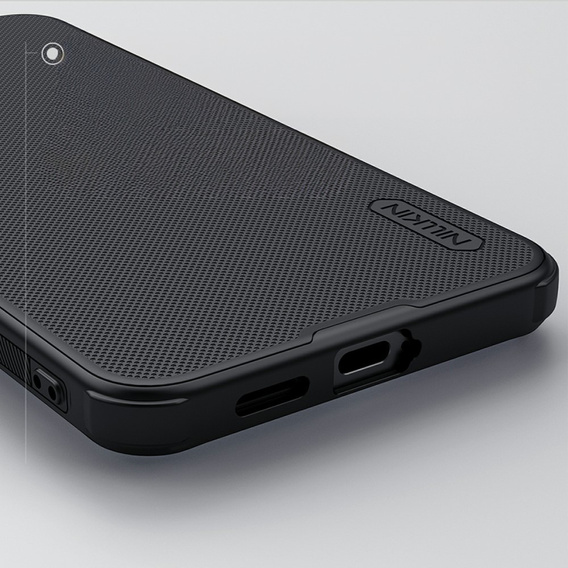θήκη NILLKIN για Samsung Galaxy S25+ Plus, Frosted Shield, για MagSafe, μαύρη
