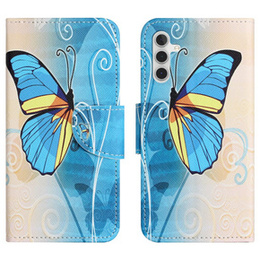 Θήκη με πτερύγιο για Samsung Galaxy M15 5G, Wallet, Butterfly