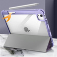 Θήκη για iPad Air 4 10.9 2020 / iPad Pro 11 2020 / 2018, Suritch Full Body Marble, διαφανής / ροζ