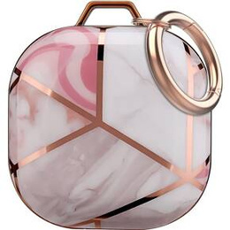 Θήκη για Samsung Galaxy Buds 2 / 2 Pro / Pro / Live, ροζ μάρμαρο