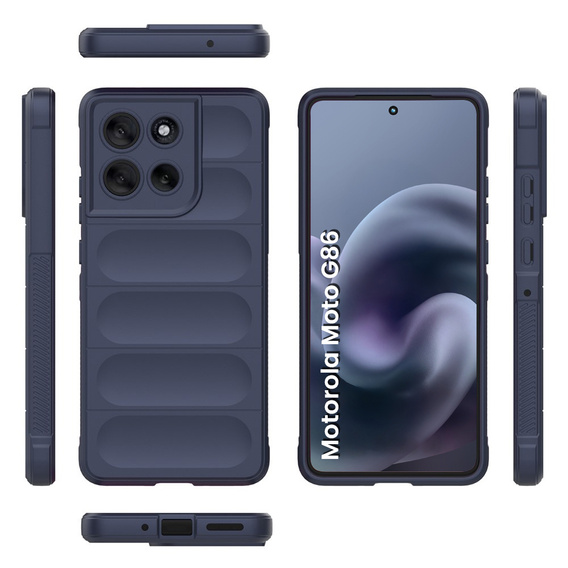 Θήκη για Motorola Moto G86 Power 5G, Gaming Shockproof, σκούρο μπλε