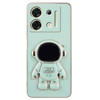 Θήκη για Infinix Zero 30 5G, Astronaut, πράσινη