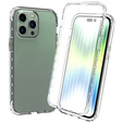 Θήκη για iPhone 14 Pro Max, Shockproof, με μεμβράνη, διαφανής