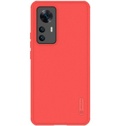 NILLKIN θήκη για Xiaomi 12T, θήκη Super Frosted Shield, κόκκινη