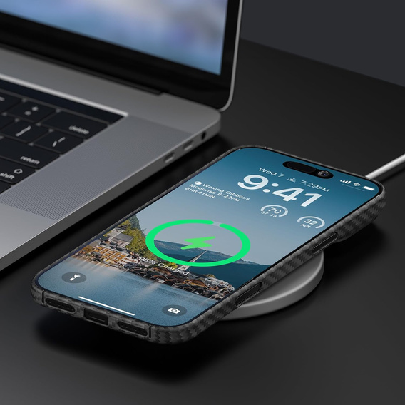 ERBORD Full Kevlar θήκη για MagSafe για iPhone 17 Pro