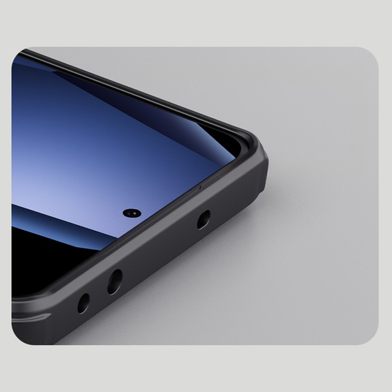 NILLKIN θήκη για OnePlus 13R, θήκη Super Frosted Shield, μαύρη