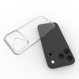 Προστατευτική θήκη TPU για iPhone 17 Pro Max - διάφανη