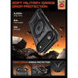 Etui Supcase do iPhone 13 / 14, Unicorn Beetle Pro, Black