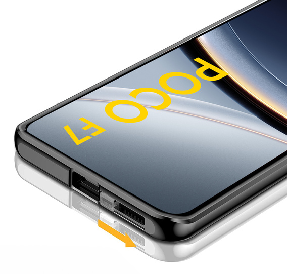 Μαγνητική θήκη Dual Glass για Xiaomi Poco F7 5G