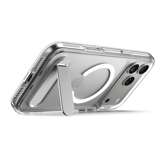 Θήκη Spigen Ultra Hybrid "S" MagSafe για iPhone 17 Pro, Διαφανής / Λευκή