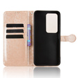 θήκη πτερύγιο για Xiaomi Redmi Note 14 4G, Wallet Rhombus, μαύρη