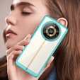 Θήκη για Realme 11 Pro 5G / 11 Pro+ 5G, Fusion Hybrid, διαφανής / μπλε