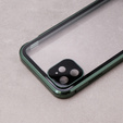 θήκη για το iPhone 11, Magnetic Dual Glass, πράσινη