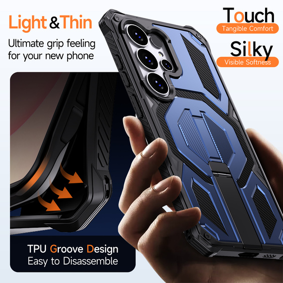 Προστατευτική θήκη με βάση συμβατή με MagSafe για Samsung Galaxy S26 Ultra