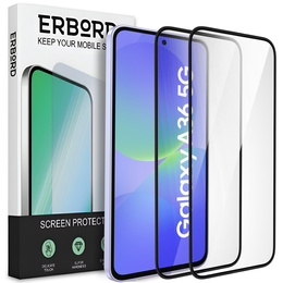 2x Κεραμικό υβριδικό γυαλί ERBORD για Samsung Galaxy A36 5G