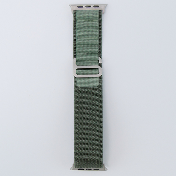 Λουράκι νάιλον για Apple Watch 1/2/3/4/5/6/7/8/SE/ULTRA 42/44/45/49mm, Πράσινο