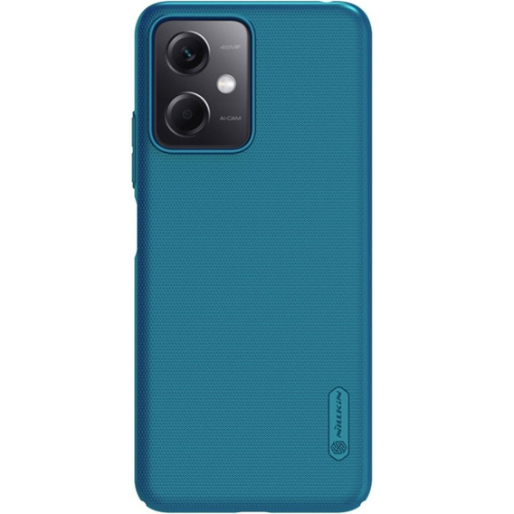 NILLKIN θήκη για Xiaomi Redmi Note 12 5G / POCO X5 5G, θήκη Super Frosted Shield, μπλε