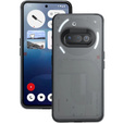 Θήκη για Nothing Phone 3A, Fusion Hybrid, διαφανής / μαύρη