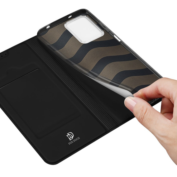 Dux Ducis Θήκη για Xiaomi Redmi Note 12 4G, Skinpro, μαύρη
