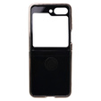 Θήκη για Samsung Galaxy Z Flip 5 5G, Electro Ring, μαύρη
