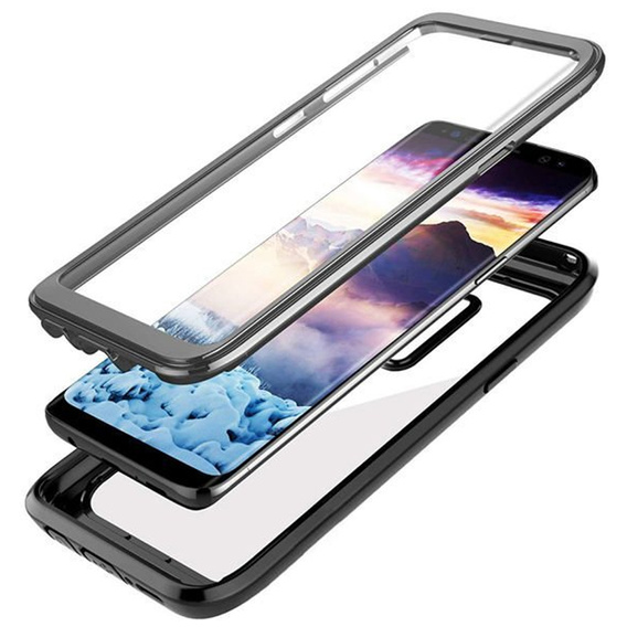 Θήκη για Samsung Galaxy S9+ Plus, Shockproof, με μεμβράνη, μπλε