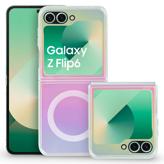 Θήκη για Samsung Galaxy Z Flip7 FE / Z Flip6, Fusion Hybrid, για MagSafe, πολύχρωμη