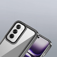 Θήκη για Oppo A80, Fusion Hybrid, διαφανής / μαύρη