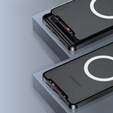 θήκη προστασίας κάμερας για το Samsung Galaxy S23, CamShield MagSafe, διαφανής / μαύρη