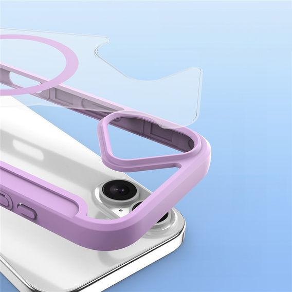 Θήκη Dux Ducis για iPhone 17, Skin X Pro, με πτερύγιο, για MagSafe, μοβ