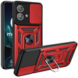 Θήκη για Motorola Edge 40 Neo, CamShield Slide, κόκκινο