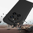 Θήκη για Honor Magic7 Pro 5G, Silicone MagSafe, μαύρη