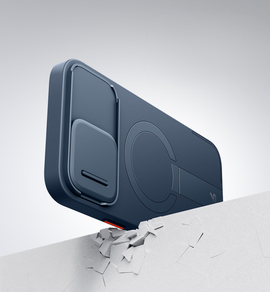 Θήκη για iPhone 12 Pro Max / 13 Pro Max, Suritch Shockproof, για MagSafe, μπλε