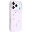 Θήκη σιλικόνης για iPhone 17 Pro, για MagSafe, αντικραδασμική, μοβ