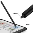 Γραφίδα Touch Screen Stylus Pen για Samsung Galaxy Z Fold5 5G / Z Fold6 5G, μαύρη