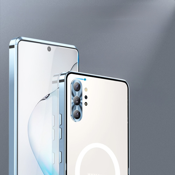 θήκη προστασίας κάμερας για το Samsung Galaxy Note 10+ Plus, CamShield MagSafe, διαφανής / μπλε