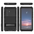 Θωρακισμένη θήκη για Samsung Galaxy S24 Ultra, R-JUST, ασημένια