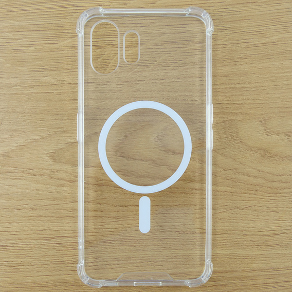Θήκη για Nothing Phone 2, Fusion Hybrid, για MagSafe, διαφανής