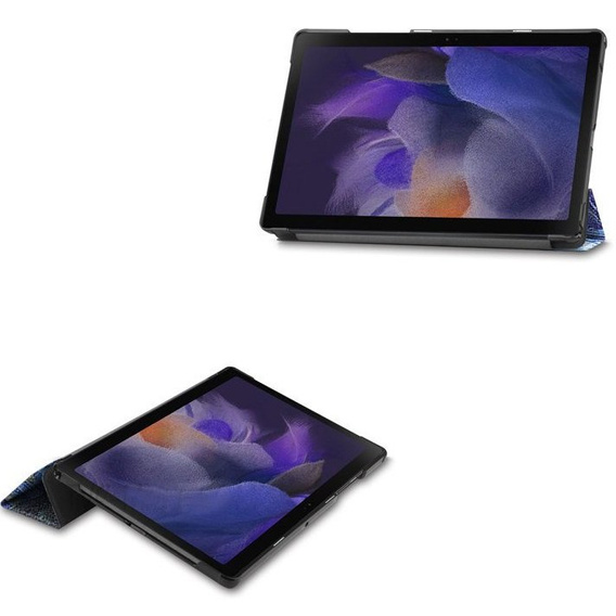 Θήκη για Samsung Galaxy Tab A8 10.5 SM-X200 SM-X205, Smartcase, μπλε
