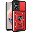 Θήκη για Xiaomi Redmi Note 12 4G, CamShield Slide, κόκκινο