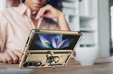 θωρακισμένη θήκη για Samsung Galaxy Z Fold 4 5G, Nox Case Ring, χρυσή